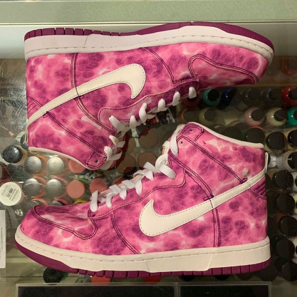 2009 Nike Dunk High Premium Red Plum