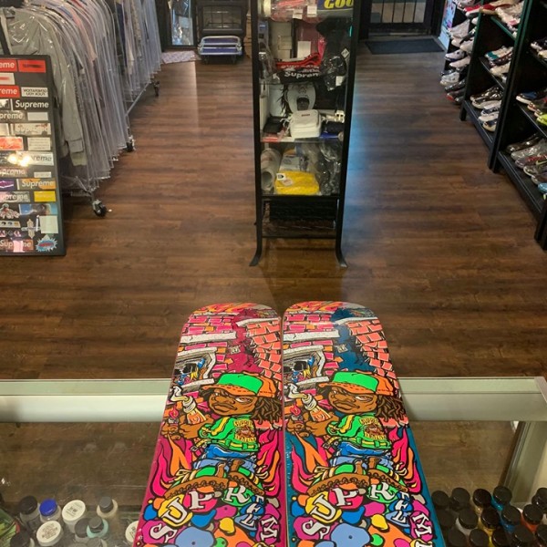 2019 Sup Molotov Kid Skateboard