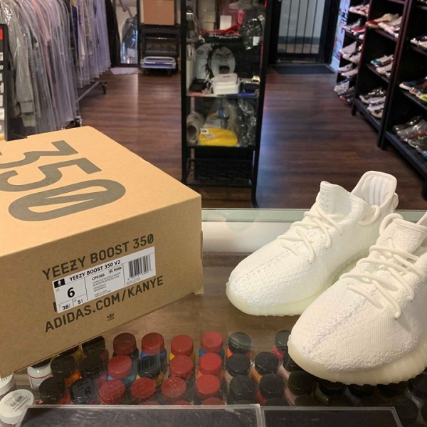2017 Adidas Yeezy Boost 350 V2 Cream Triple White Youth