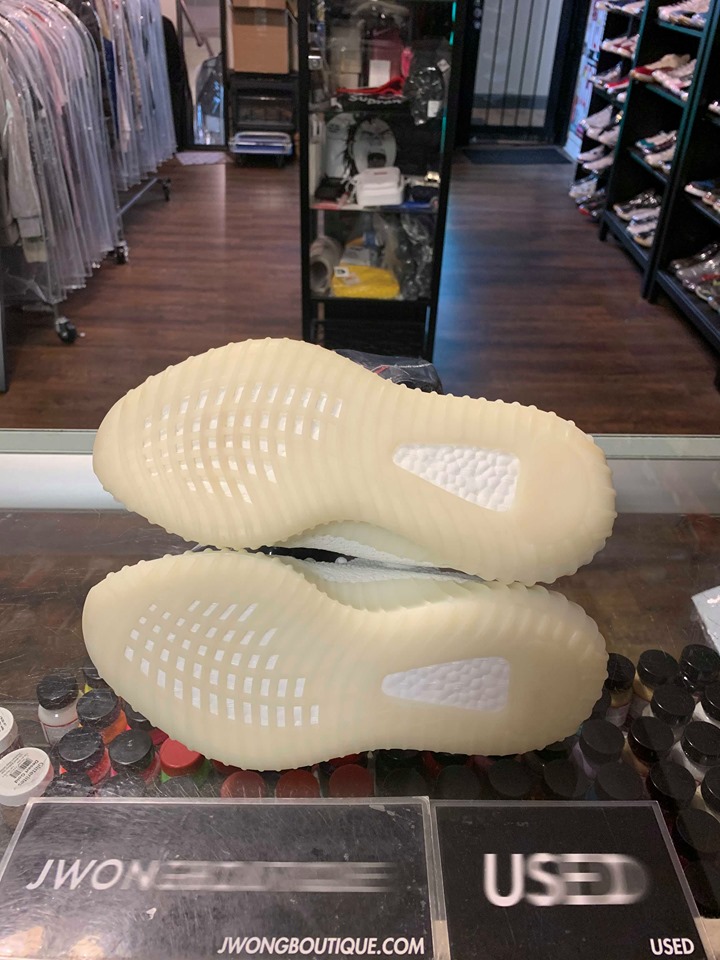 2017 Adidas Yeezy Boost 350 V2 Cream Triple White Youth - Jwong Boutique