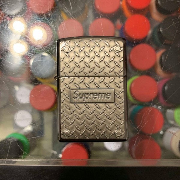 2019 Sup Diamond Plate Zippo Metal