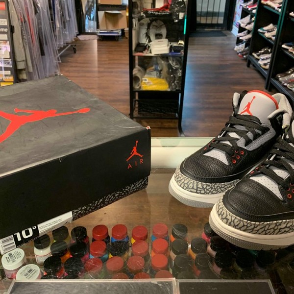 2018 Nike Air Jordan III Black Cement