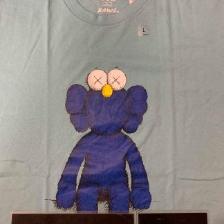 2019 Uniqlo Kaws Blue BFF Tee Green