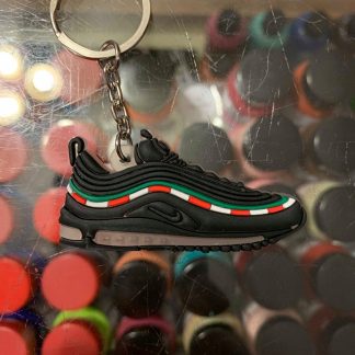 2017 Nike Air Max 97 Undefeated Black 2D Keychain