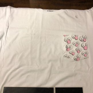 2019 Uniqlo Kaws BFF Pocket Tee White