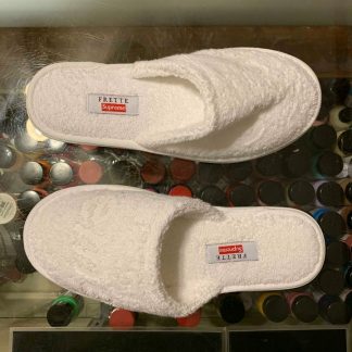 2019 Sup Frette Slippers White