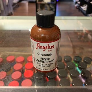 Angelus Chocolate Acrylic Leather Paint 4 FL OZ