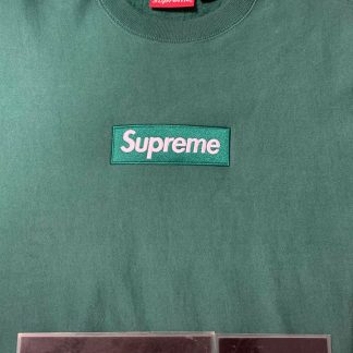2018 Sup Box Logo Crewneck Dark Green