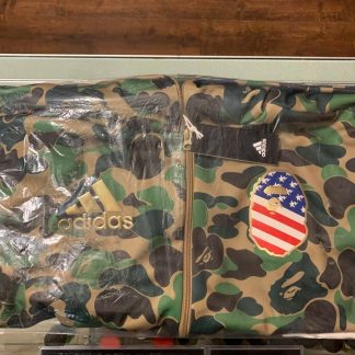 2019 A Bathing Ape Bape Adidas SB Shark Hoodie Green Camo
