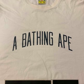 2017 A Bathing Ape Bape Busy Works Tee White