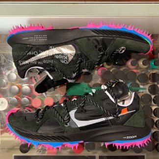 2019 Nike Off White Zoom Terra Kiger 5 Women Black