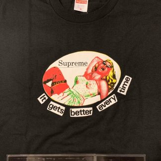 2019 Sup It Gets Better Every Time Tee Black