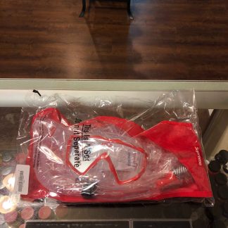 2019 Sup Cressi Snorkel Set Red