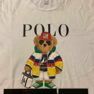2019 Ralph Lauren Polo Bear Sailing Team Tee White