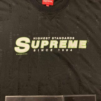 2019 Sup Highest Standard Athletic S/S Top Black
