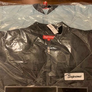 2019 Sup Spider Web Quilted Work Jacket