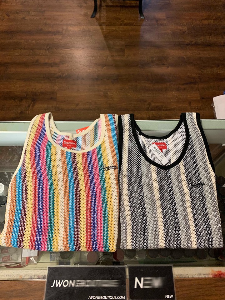 2019 Sup Knit Stripe Tank Top | Jwong Boutique