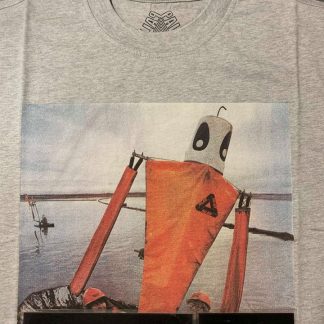 2019 Palace Slick Tee Grey Marl