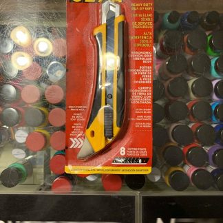 2018 OLFA Fiberglass Rubber Heavy Duty Utility Knife 18MM