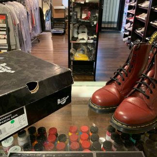 2018 Dr. Martens Bape 8 Eye Booth Oxblood