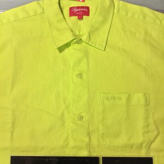 2019 Sup Pinhole S/S Shirt Lime
