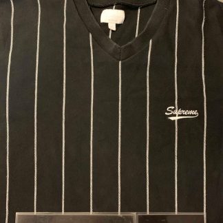 2015 Sup Jersey V Neck Tee Black