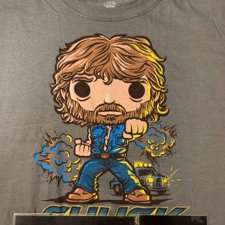 2018 Pops Chuck Norris Tee Grey