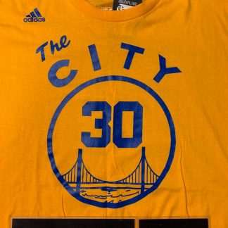 2018 Adidas Golden State Warriors Stephen Curry Tee Orange