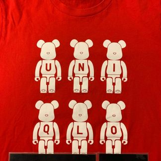 2014 Uniqlo Medicom Toy Bearbrick Tee Red