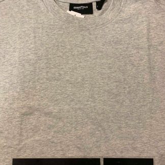 2019 Fear Of God FOG Essentials 3M Logo Boxy Tee Grey