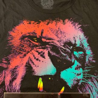 2016 Burnin Bob Marley Lion Tee Black
