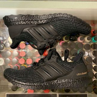 2019 Adidas Ultra Boost 4.0 Triple Black Gold Women