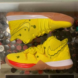 2019 Nike Kyrie 5 Spongebob Yellow Youth