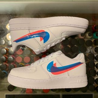 2019 Nike Air Force I Low 3D Glasses Youth
