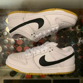 2019 Nike SB Dunk Low Orange Label ISO White Youth