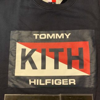 2019 Tommy Hilfiger Kith Slash Logo Crewneck Navy