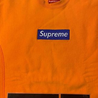 2003 Box Logo Crewneck Dragonball Orange Royal Blue
