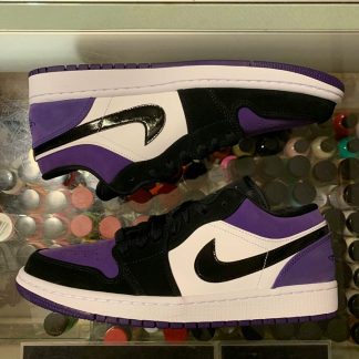 2019 Nike Air Jordan I Low Court Purple Men