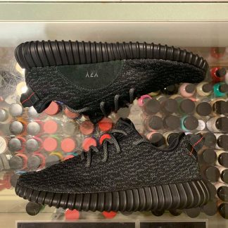 2015 Adidas Yeezy Boost 350 Pirate Black Men Yellowing