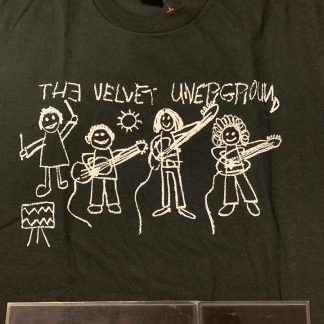 2019 Sup The Velvet Underground Drawing Tee Black