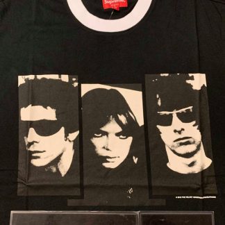 2019 Sup The Velvet Underground Ringer Tee Black