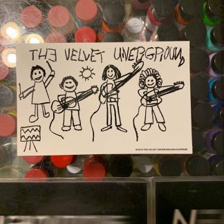 2019 The Velvet Underground Drawing Sticker