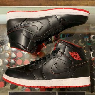 2015 Nike Air Jordan I Mid Lance Mountain Bred Men