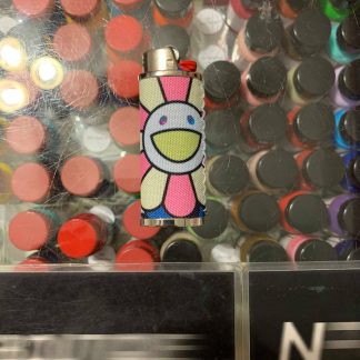 2019 Custom Takashi Murakami BIC Lighter Case Holder Pink