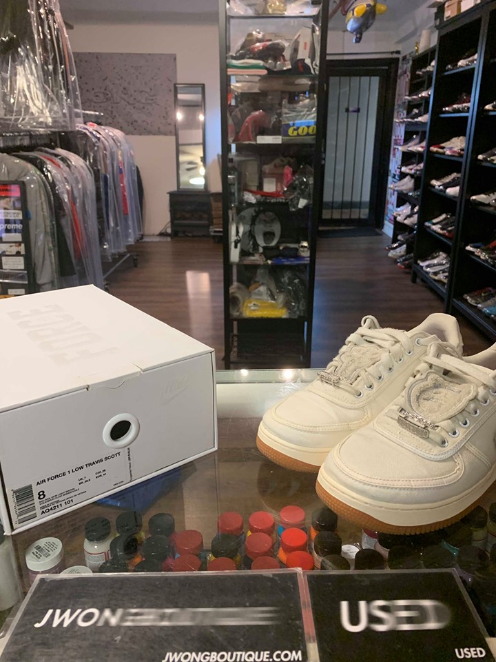 Nike Air Force 1 Low Travis Scott Sail