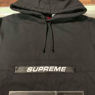 2019 Zip Pouch Hooded Sweatshirt Black
