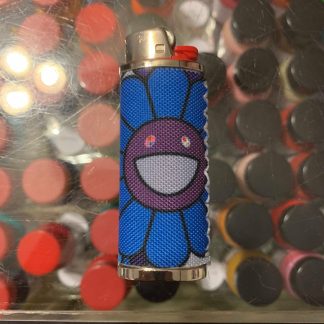 2019 Custom Takashi Murakami BIC Lighter Case Holder Blue