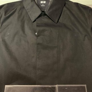 2019 Uniqlo x Engineered Garments Blocktech Convertible Collar Coat Black