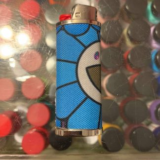 2019 Custom Takashi Murakami BIC Lighter Case Holder Blue
