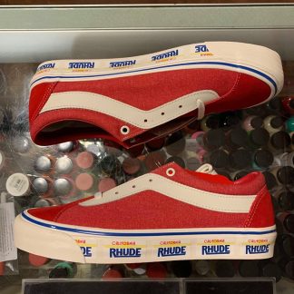 2019 Vans Bold Ni Rhude Racing Red Men